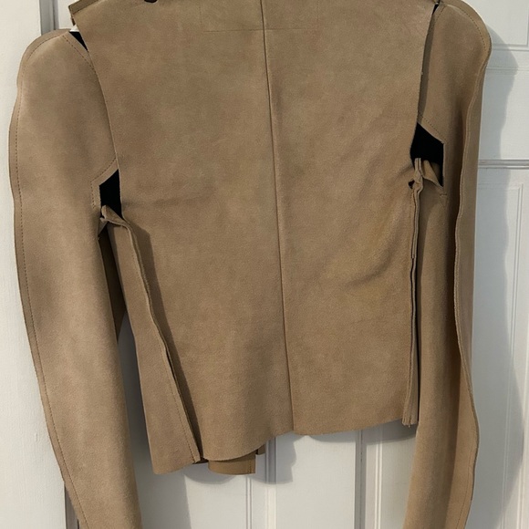 Maison Martin Margiela Beige Pattern Cut Jacket - Picture 8 of 13